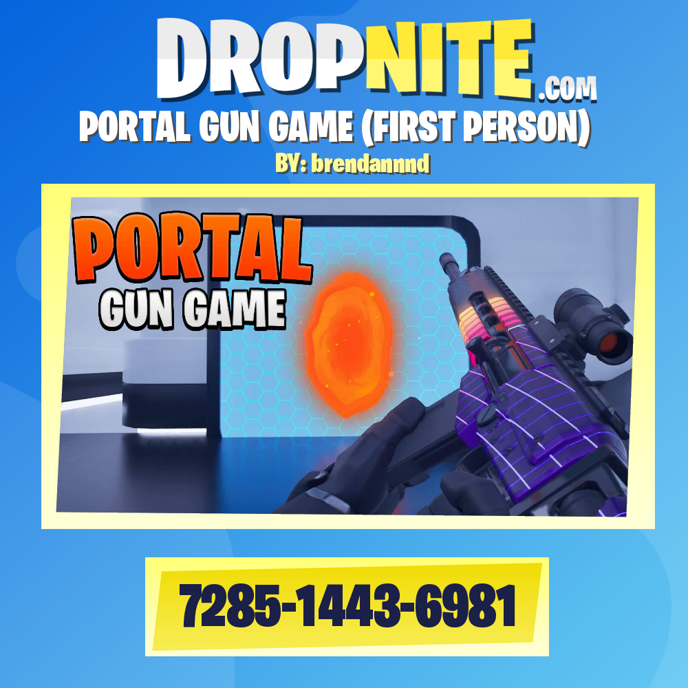 PORTAL GUN GAME (FIRST PERSON)