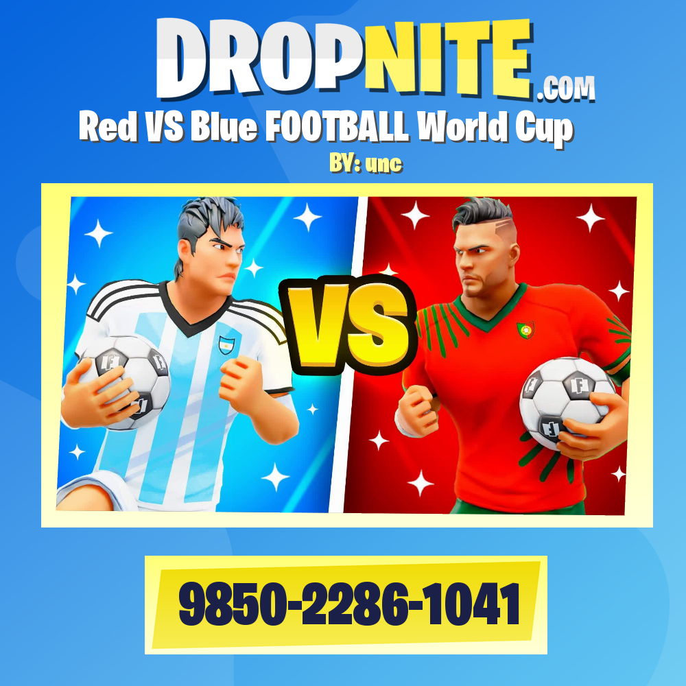 Red VS Blue FOOTBALL World Cup
