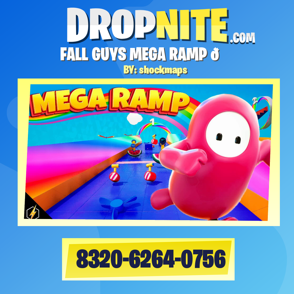 FALL GUYS MEGA RAMP 👑