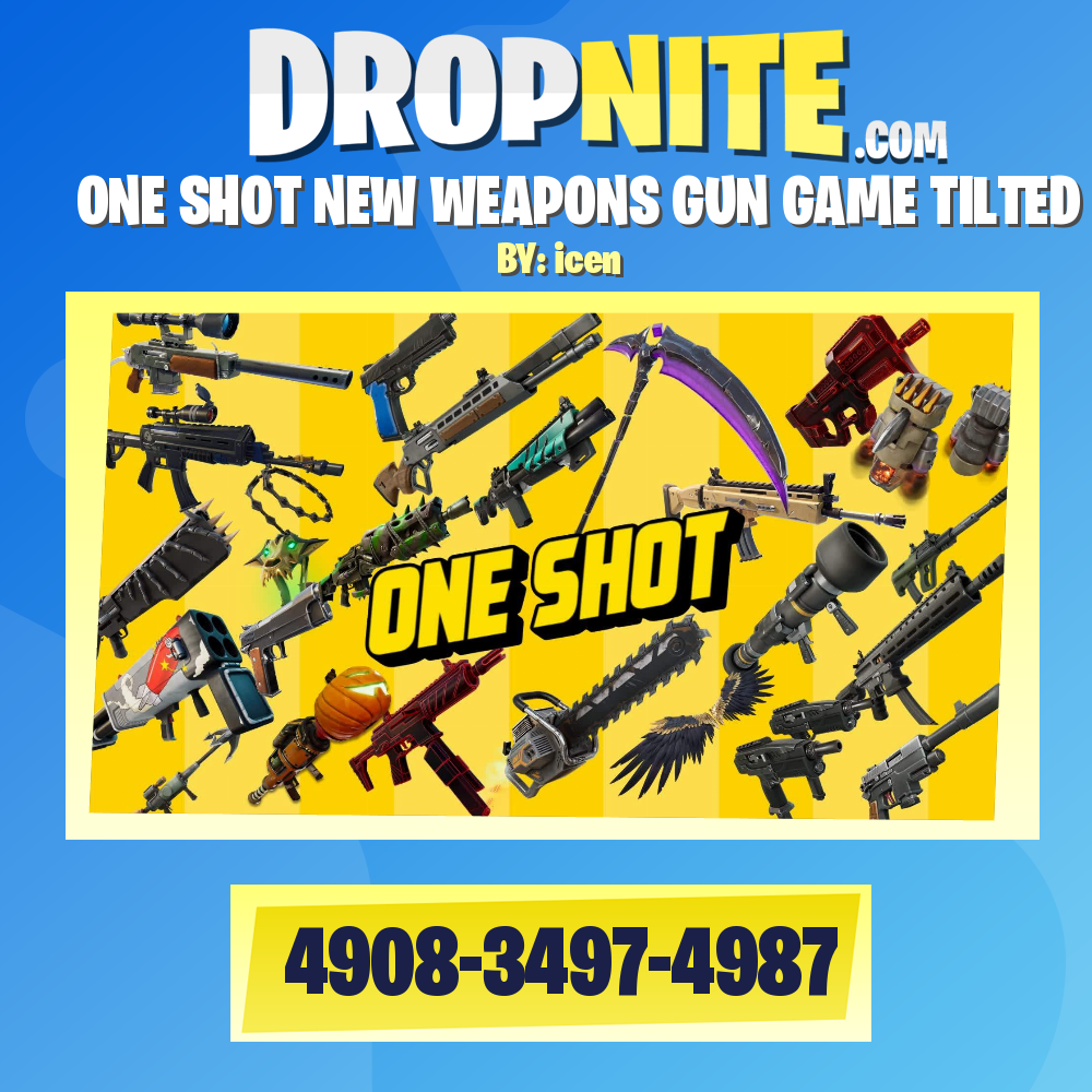 ONE SHOT NEW WEAPONS GUN GAME TILTED