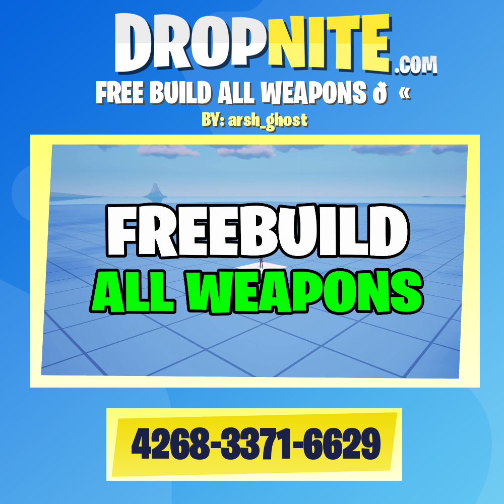 FREE BUILD ALL WEAPONS 🔫