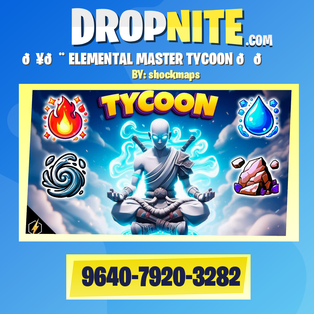 🔥💨 ELEMENTAL MASTER TYCOON 🌊🌱