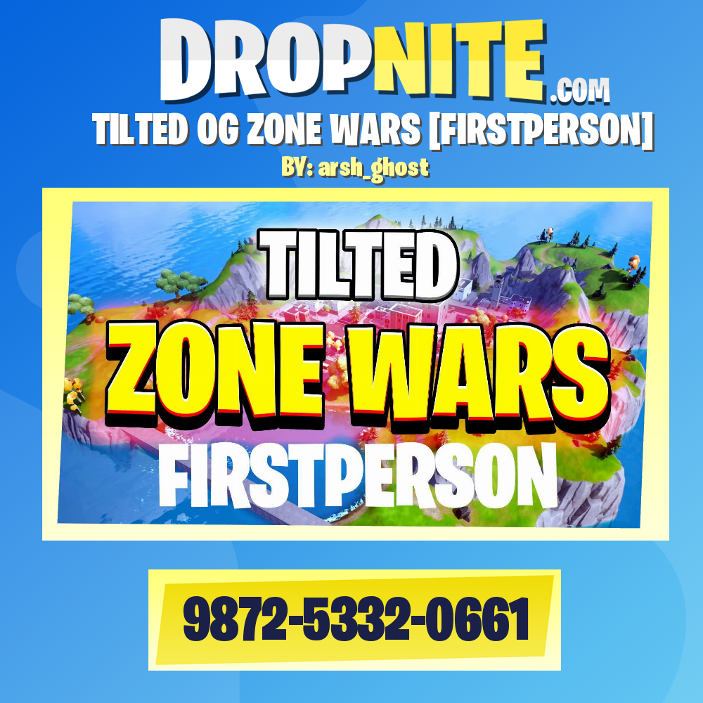 TILTED OG ZONE WARS [FIRSTPERSON]