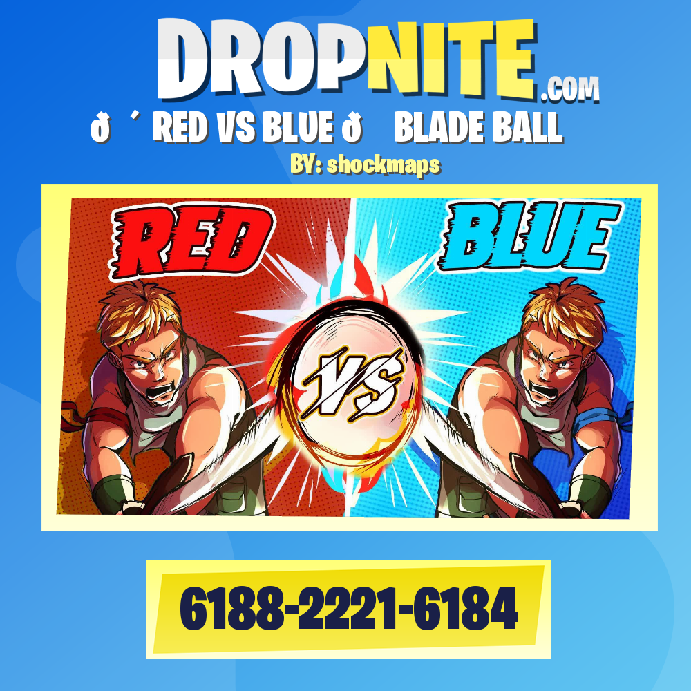 🔴 RED VS BLUE 🔵 BLADE BALL