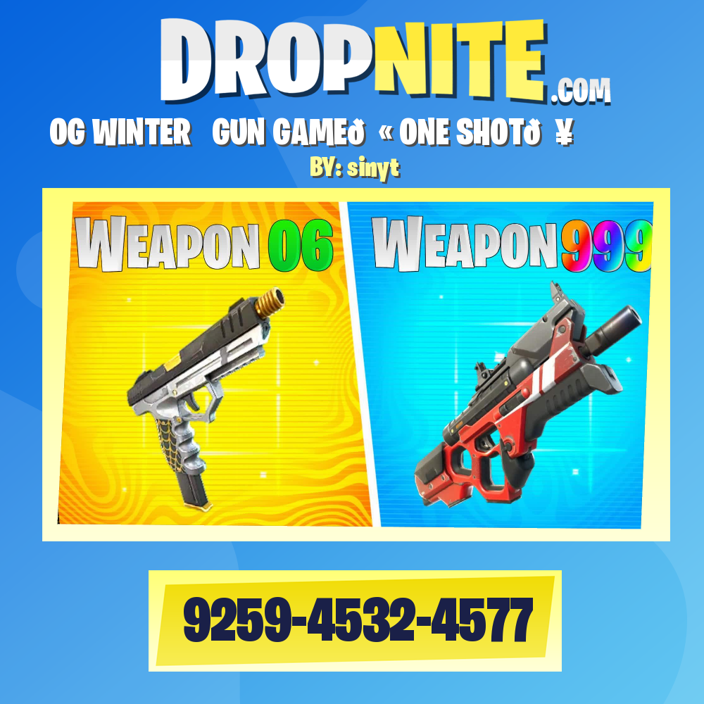 OG WINTER❄️ GUN GAME🔫 ONE SHOT💥