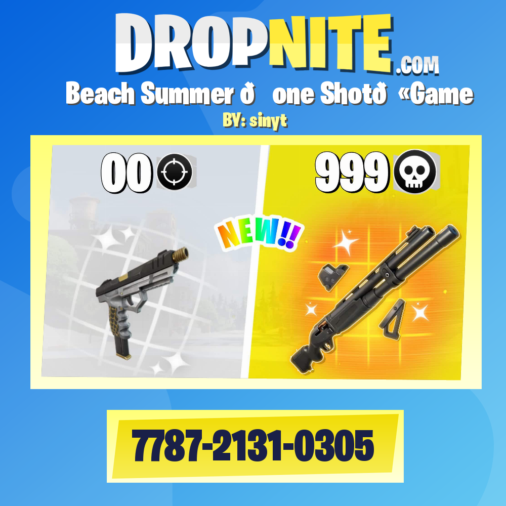 Beach Summer 🏄one Shot🔫Game