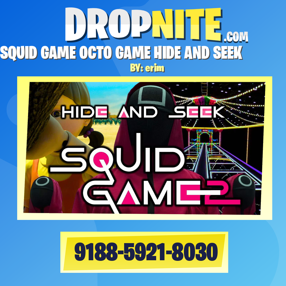 SQUID GAME OCTO GAME HIDE AND SEEK 문어 게임