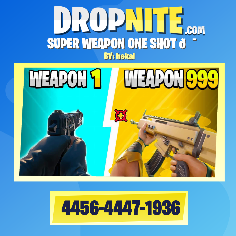 SUPER WEAPON ONE SHOT 🎯