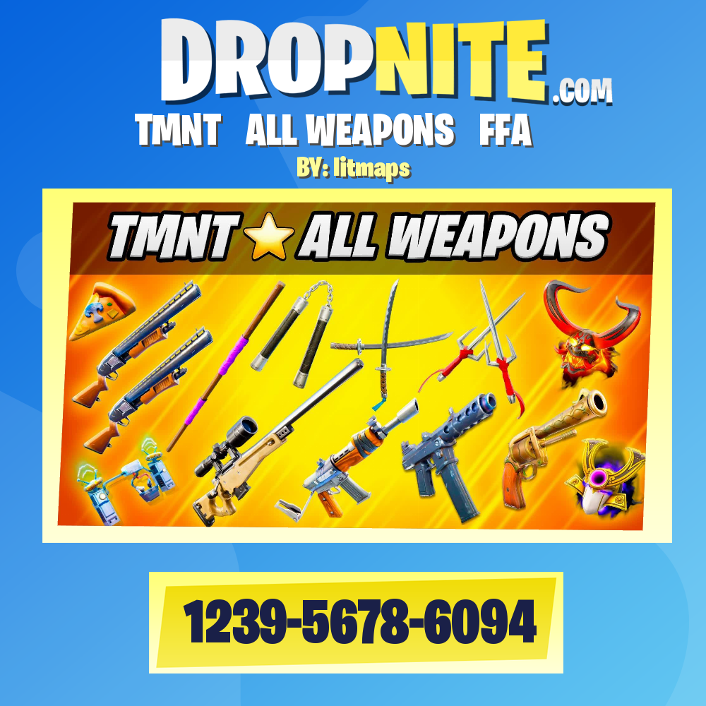 TMNT ⭐ ALL WEAPONS ⭐ FFA