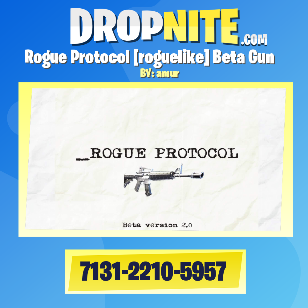 Rogue Protocol [roguelike] Beta Gun