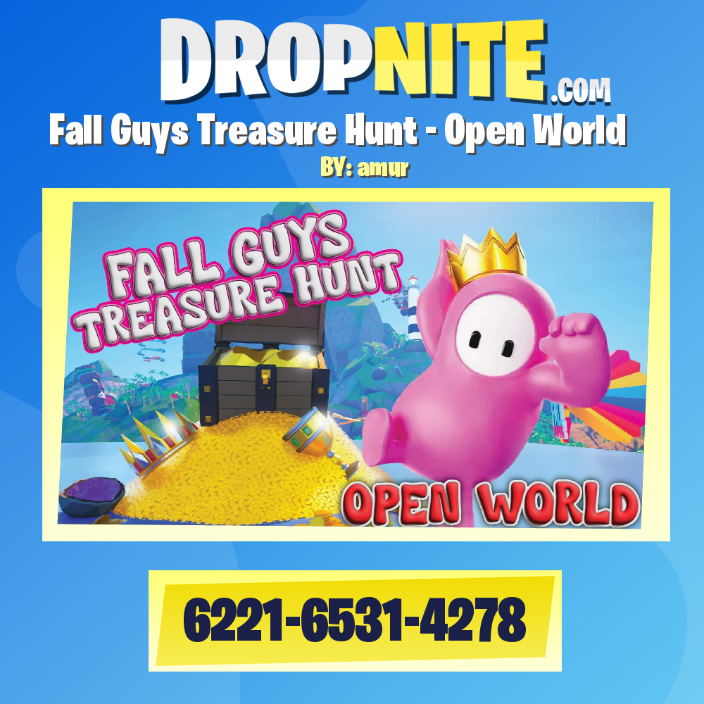Fall Guys Treasure Hunt - Open World