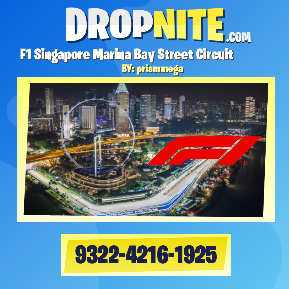 F1 Singapore Marina Bay Street Circuit