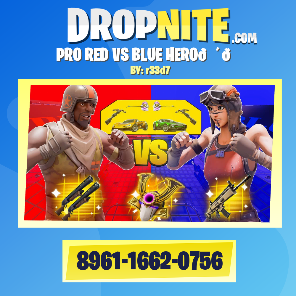 PRO RED VS BLUE HERO🔴🔵