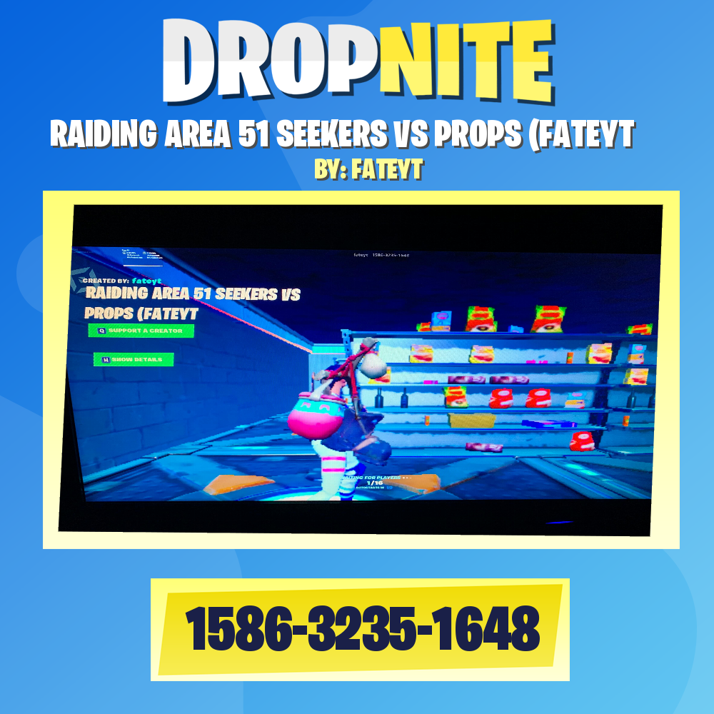 RAIDING AREA 51 SEEKERS VS PROPS (FATEYT