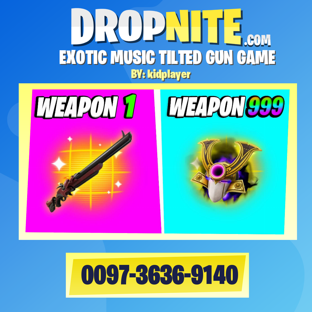 EXOTIC MUSIC TILTED GUN GAME