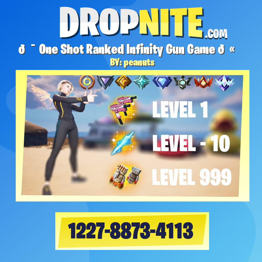🎯 One Shot Ranked Infinity Gun Game 🔫