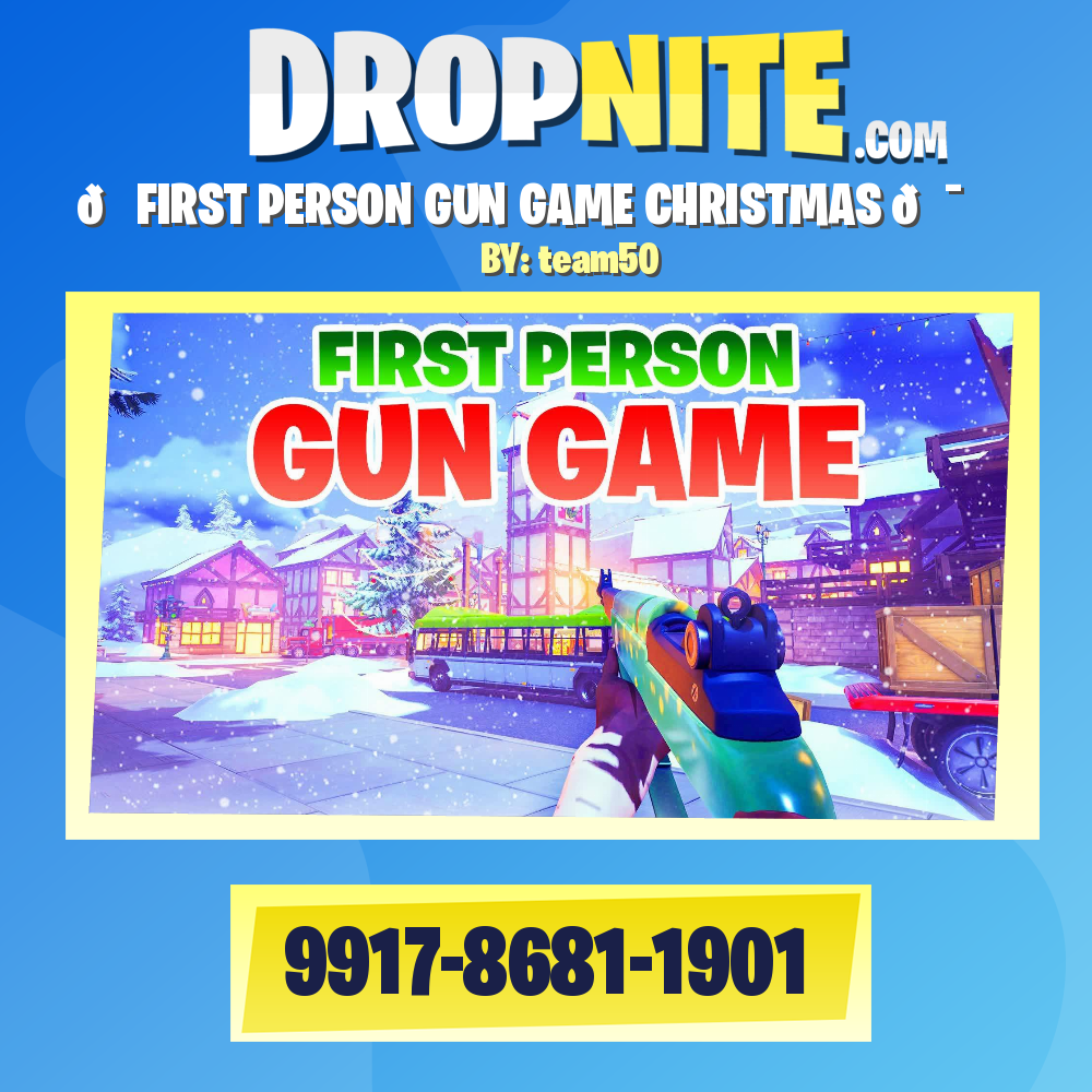 🎄FIRST PERSON GUN GAME CHRISTMAS 🎯
