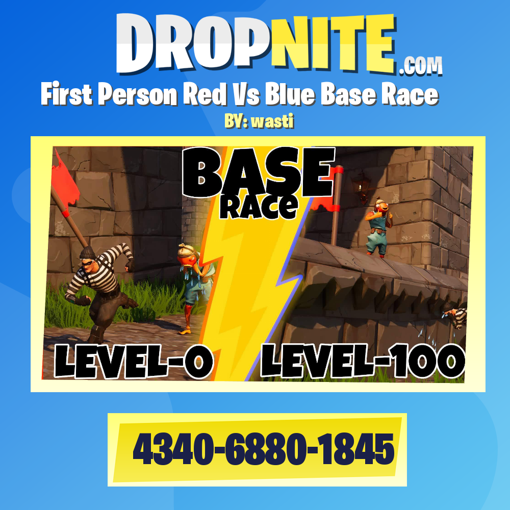 First Person Red Vs Blue Base Race