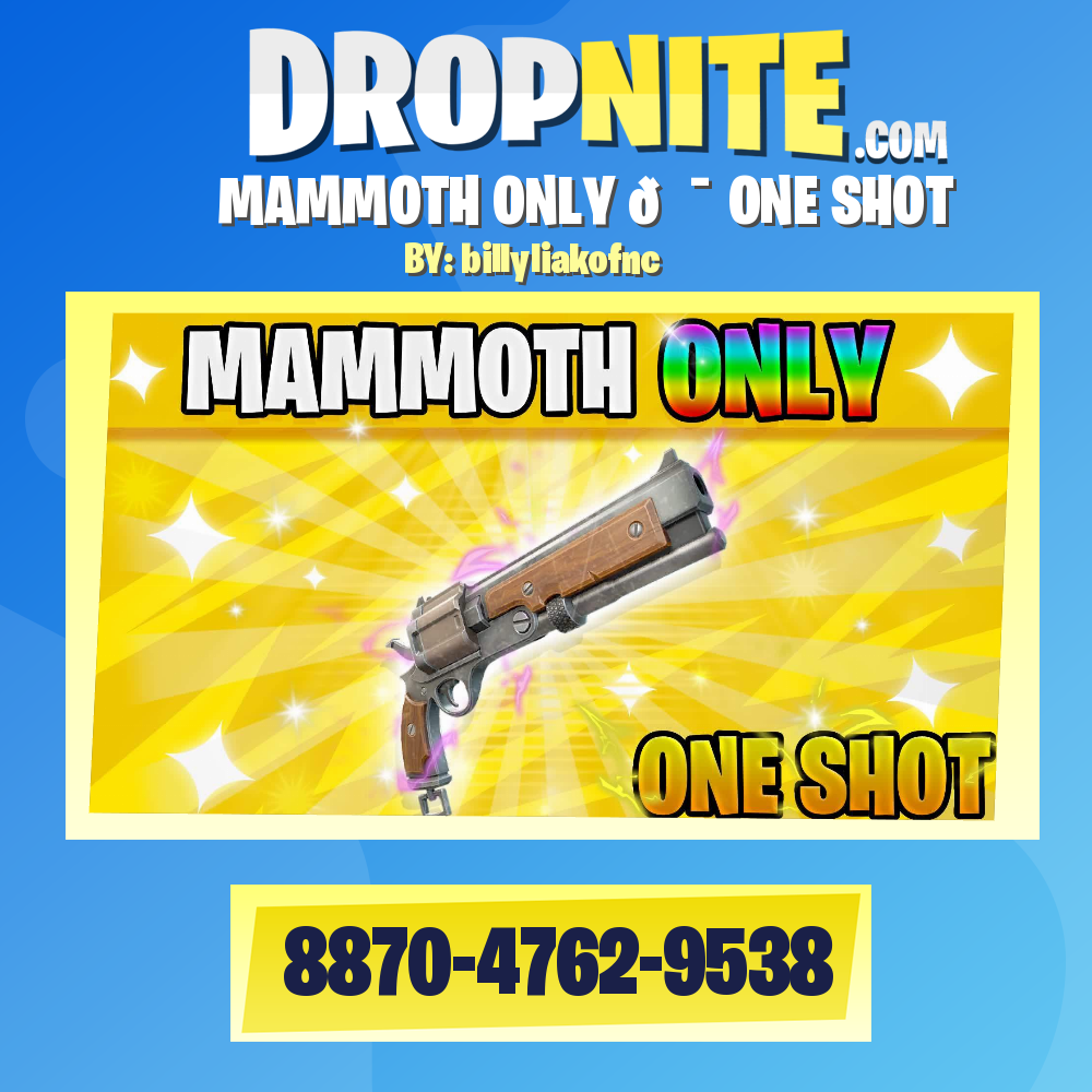 MAMMOTH ONLY 🎯 ONE SHOT