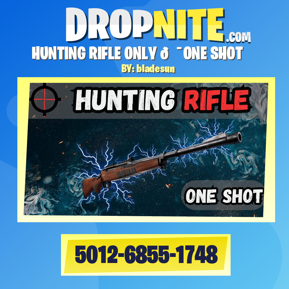HUNTING RIFLE ONLY 🎯ONE SHOT