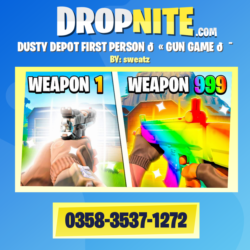 DUSTY DEPOT FIRST PERSON 🔫 GUN GAME 🎯