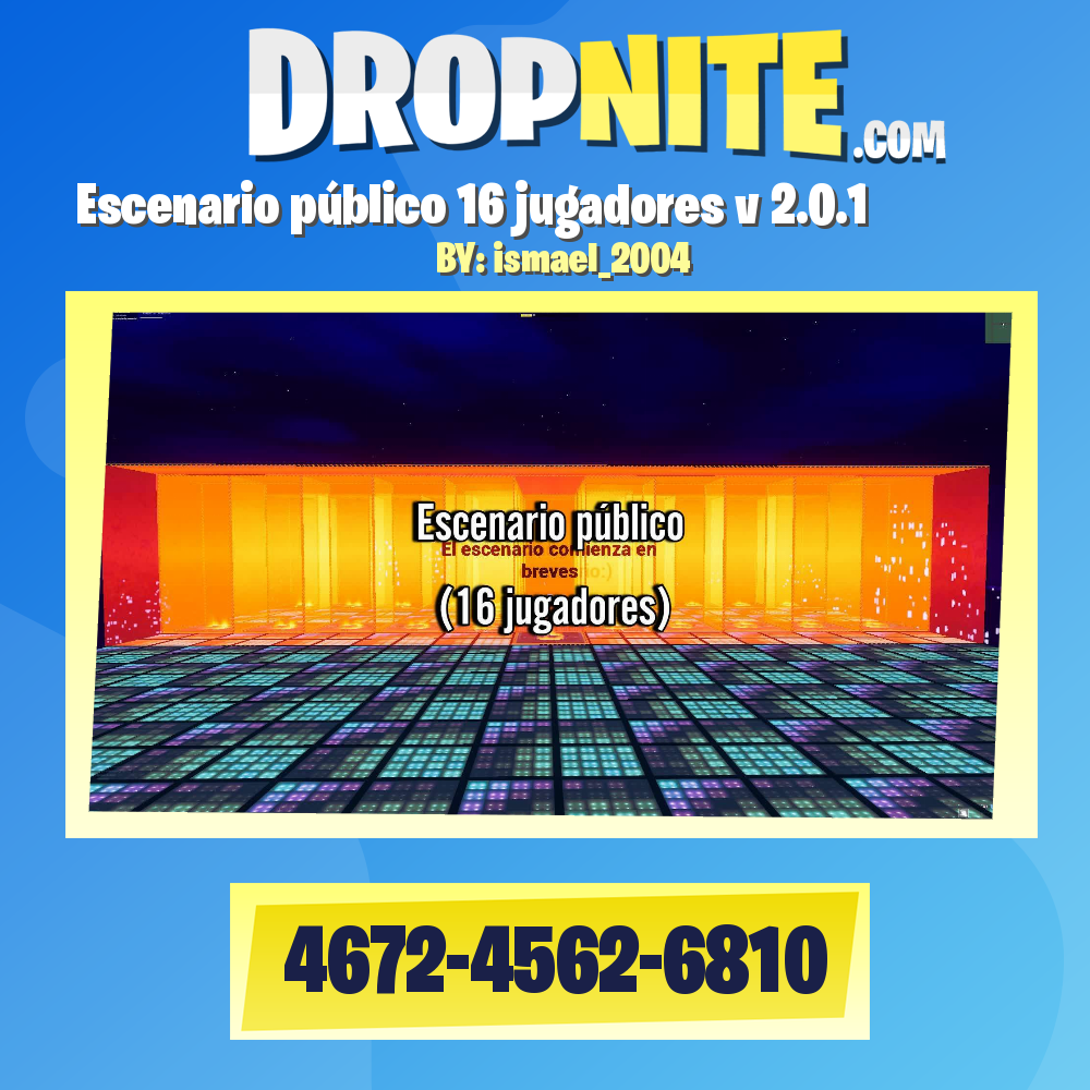 Escenario público 16 jugadores v 2.0.1