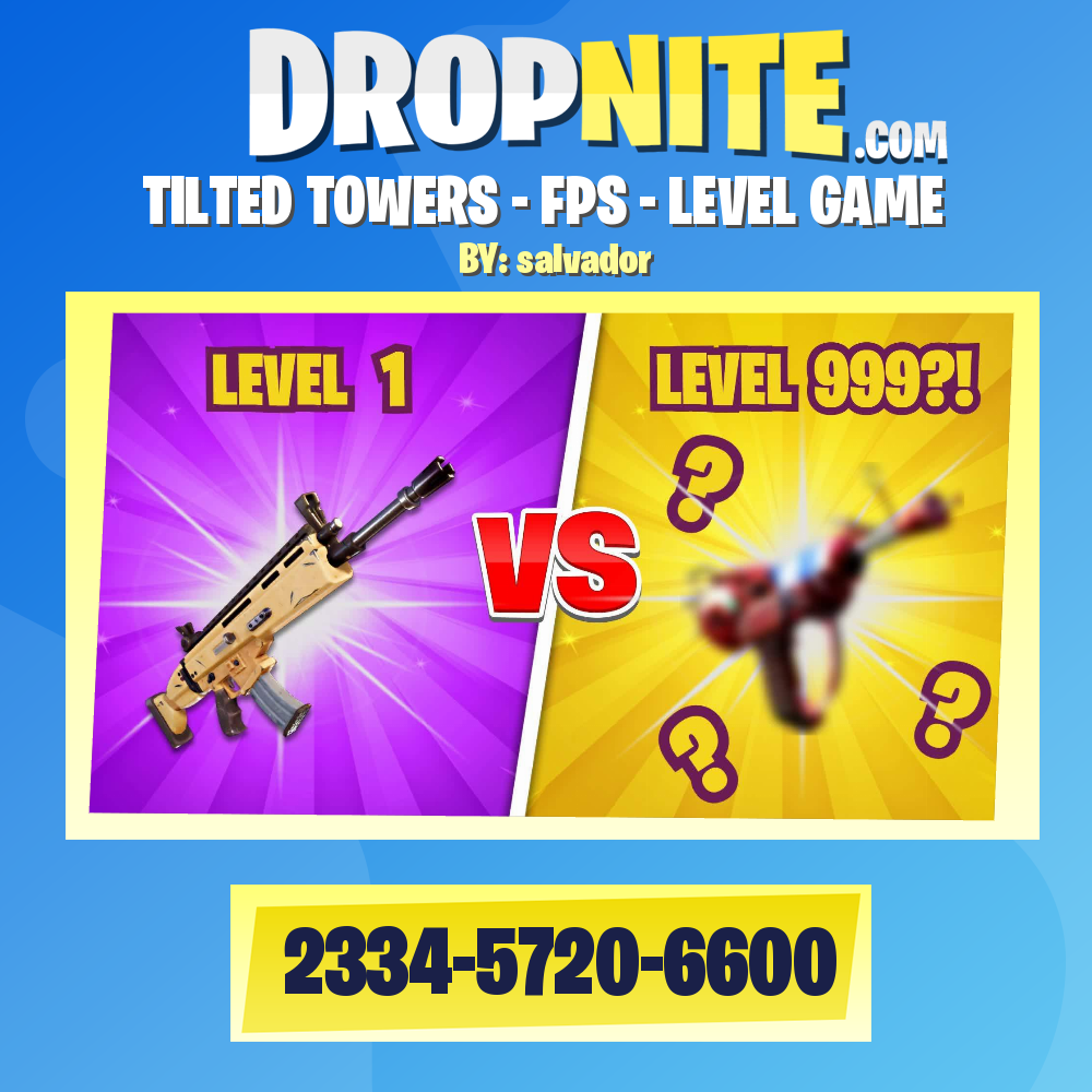 TILTED TOWERS - FPS - LEVEL GAME