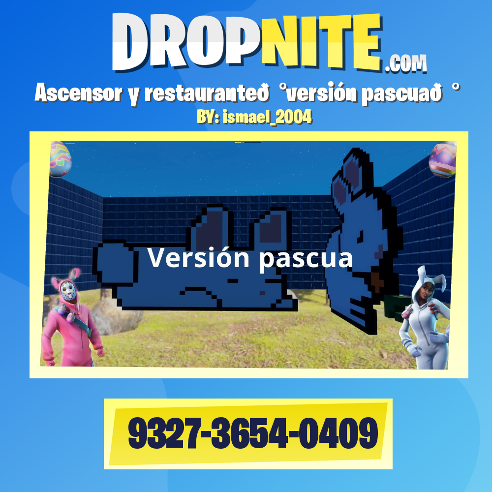 Ascensor y restaurante🐰versión pascua🐰