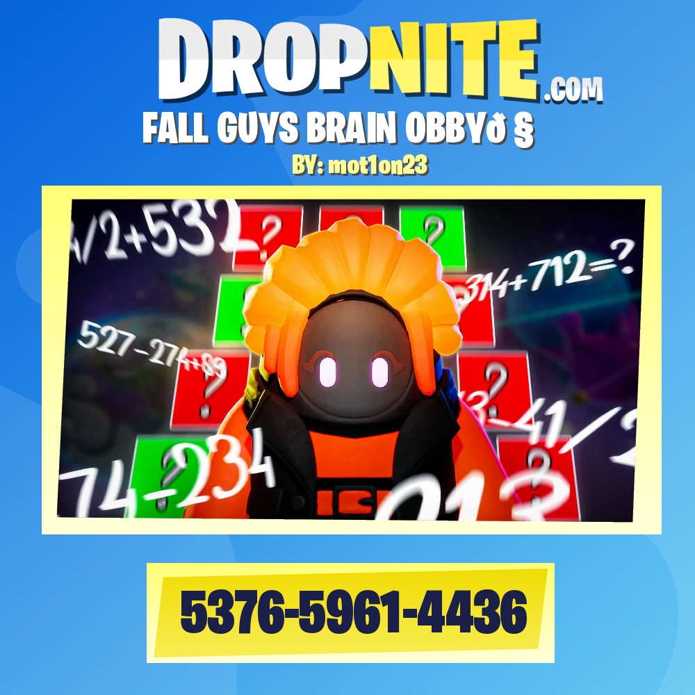 FALL GUYS BRAIN OBBY🧠