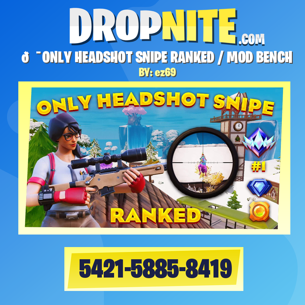 🎯ONLY HEADSHOT SNIPE RANKED / MOD BENCH