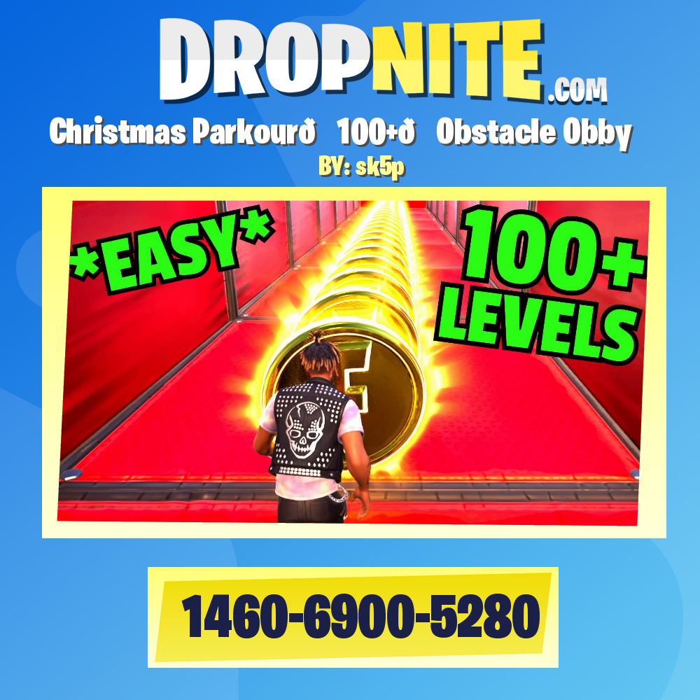 Christmas Parkour🎄100+💝Obstacle Obby