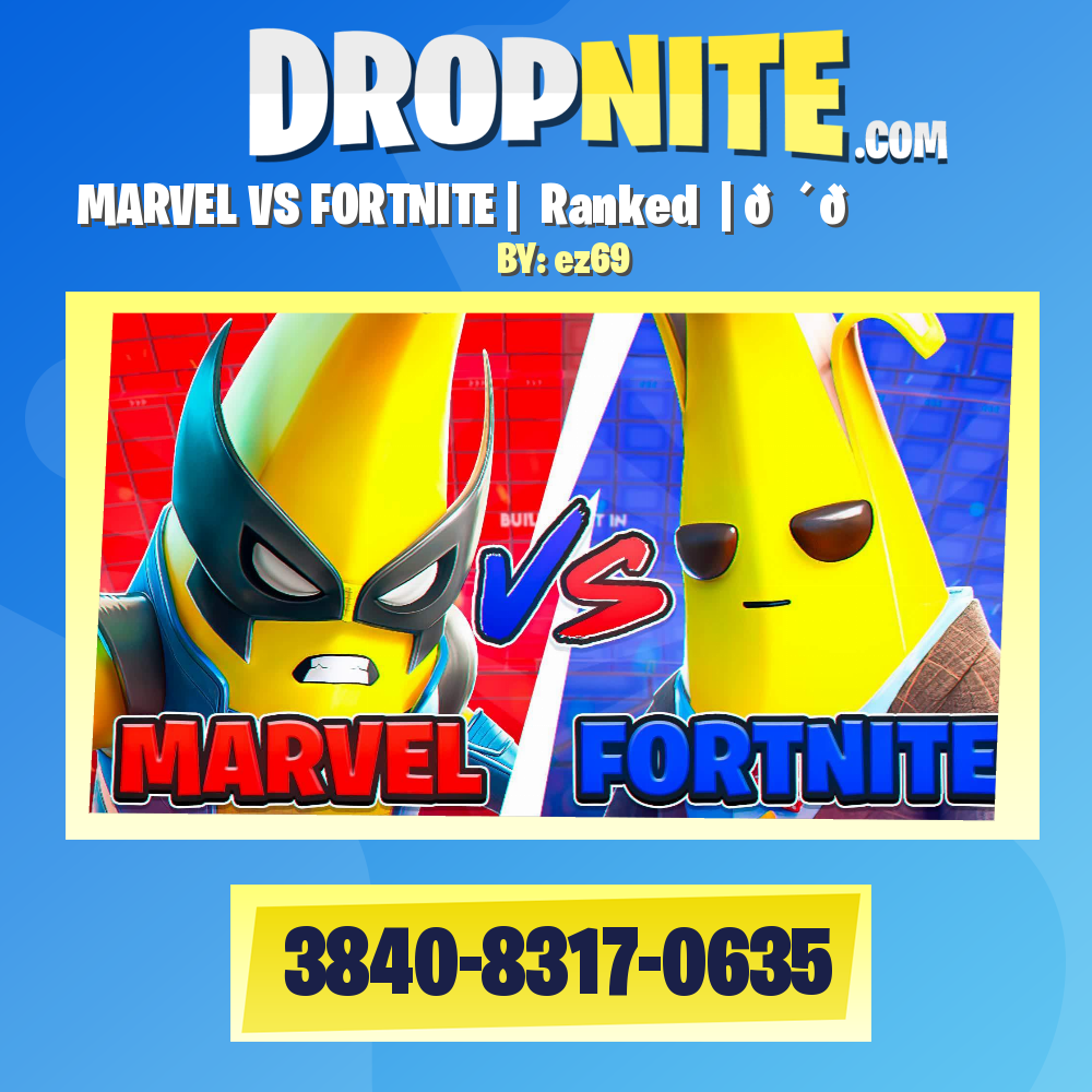 MARVEL VS FORTNITE |  Ranked  | 🔴🔵