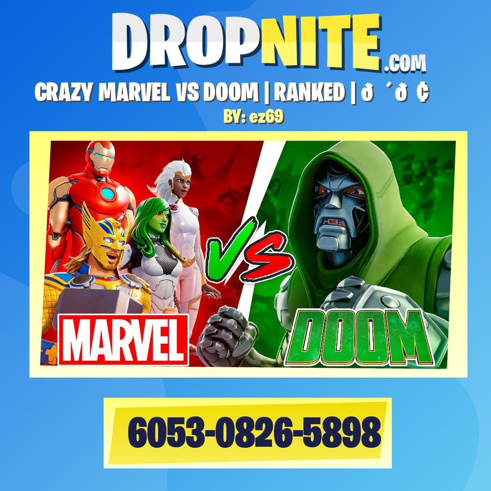 CRAZY MARVEL VS DOOM | RANKED | 🔴🟢