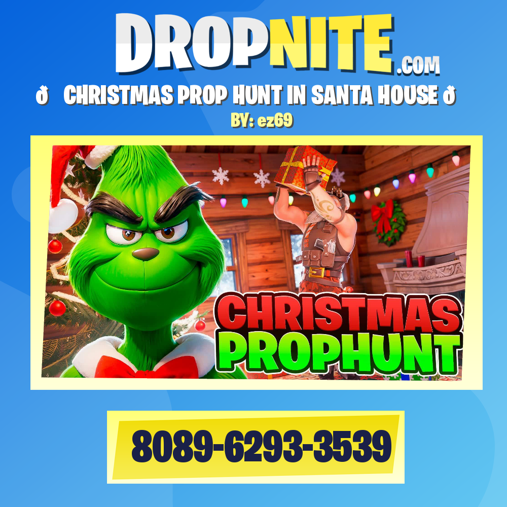 🎄CHRISTMAS PROP HUNT IN SANTA HOUSE 🎄