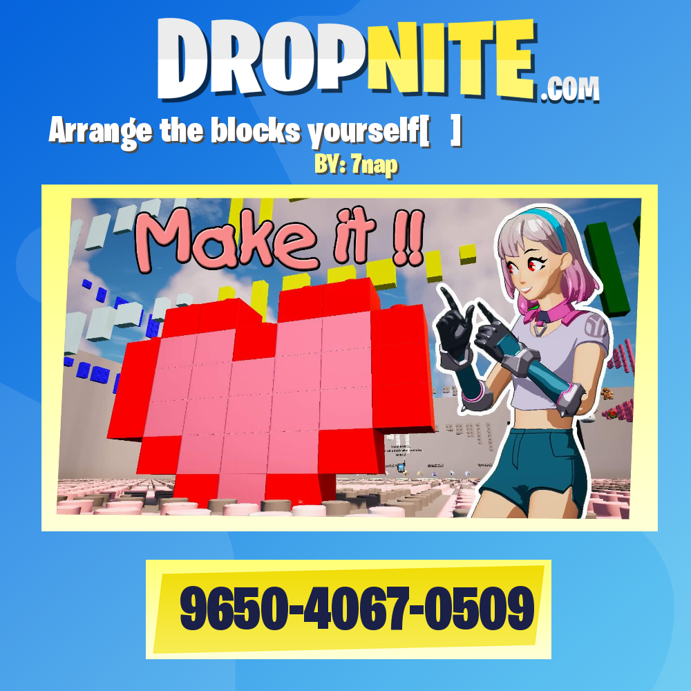 Arrange the blocks yourself[せぶん]