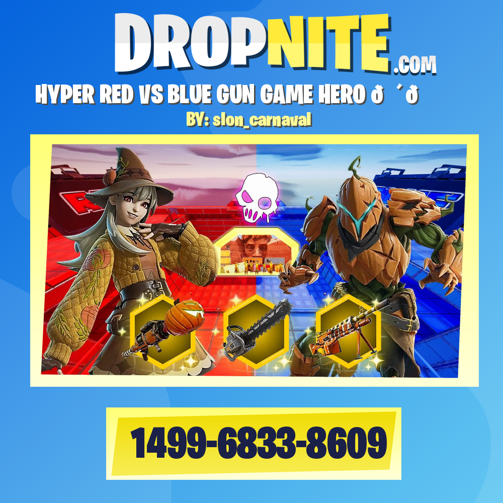 HYPER RED VS BLUE GUN GAME HERO 🔴🔵