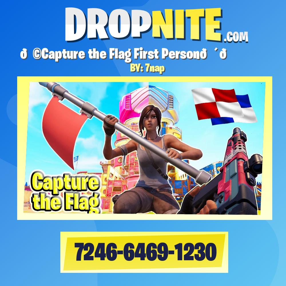 🚩Capture the Flag First Person🔴🔵