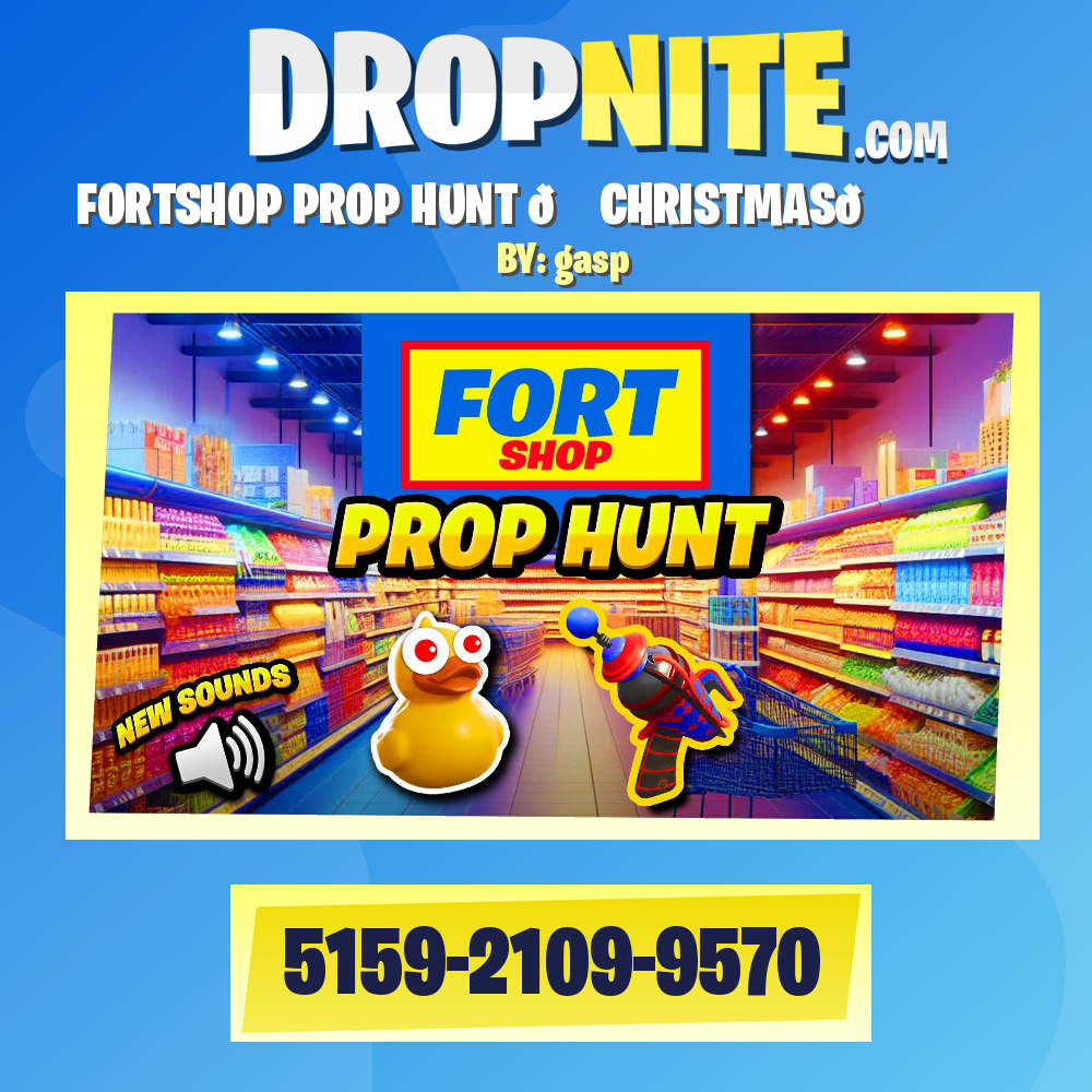 FORTSHOP PROP HUNT 🛒 CHRISTMAS🎄