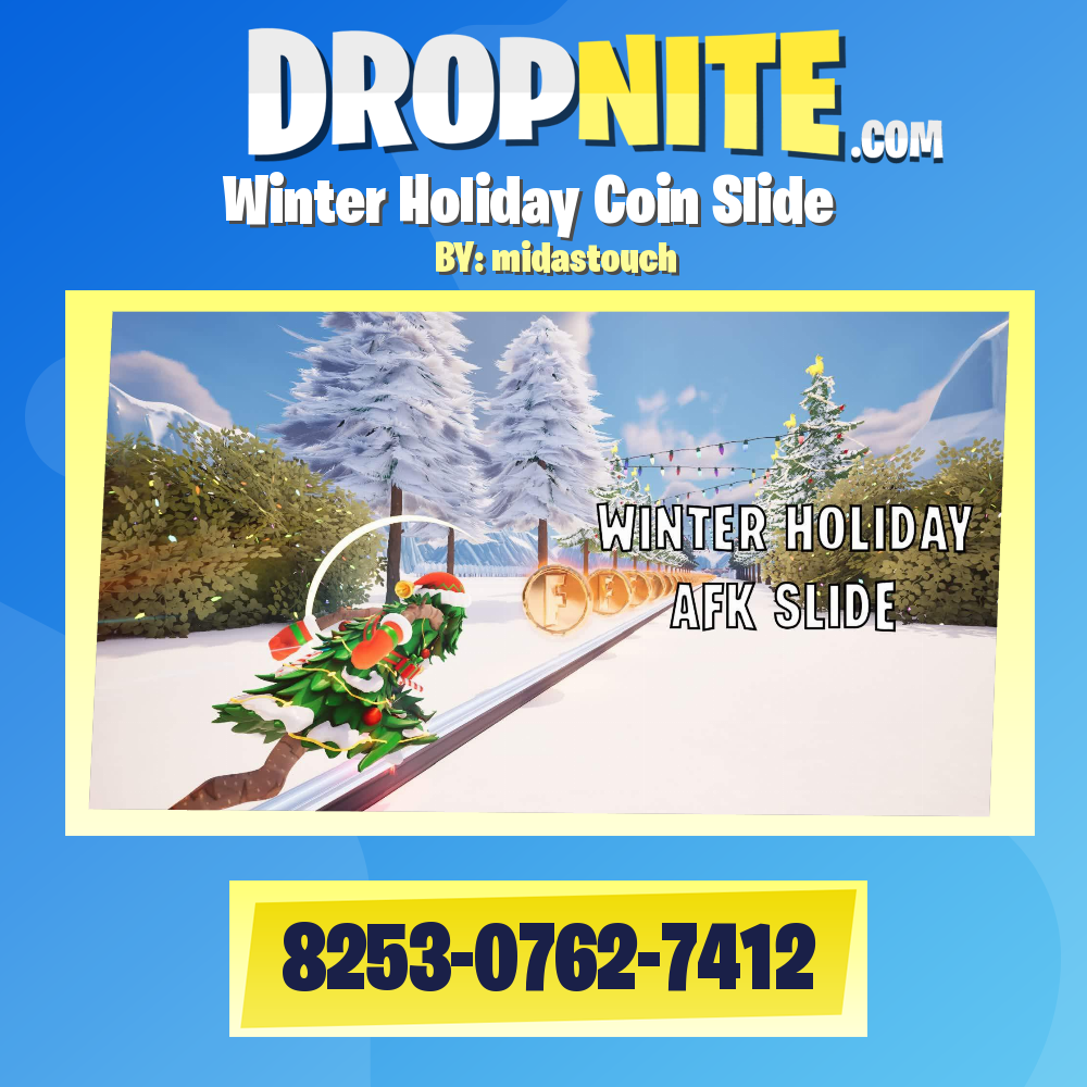 Winter Holiday Coin Slide