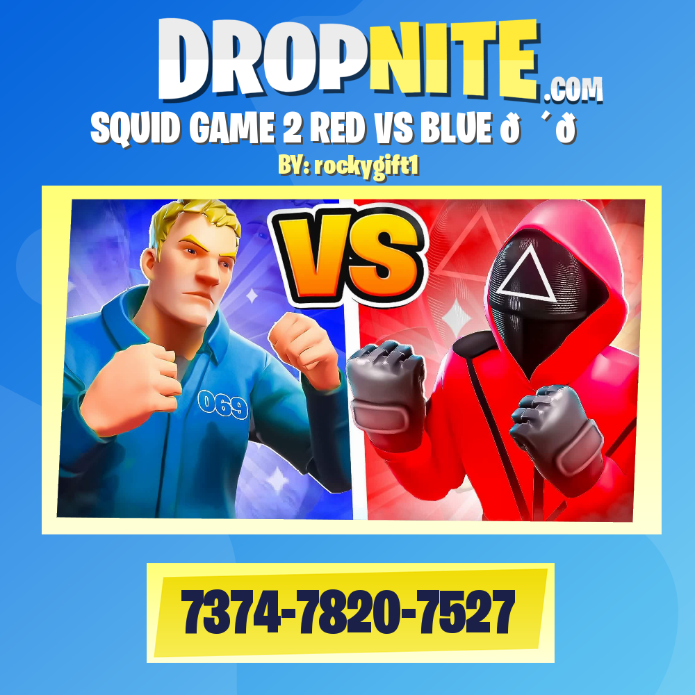 SQUID GAME 2 RED VS BLUE 🔴🔵