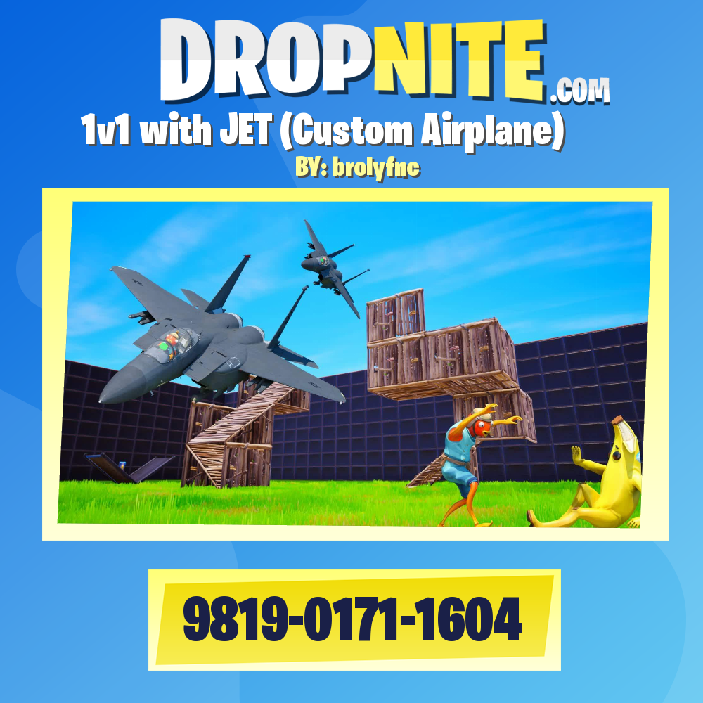 1v1 with JET (Custom Airplane)