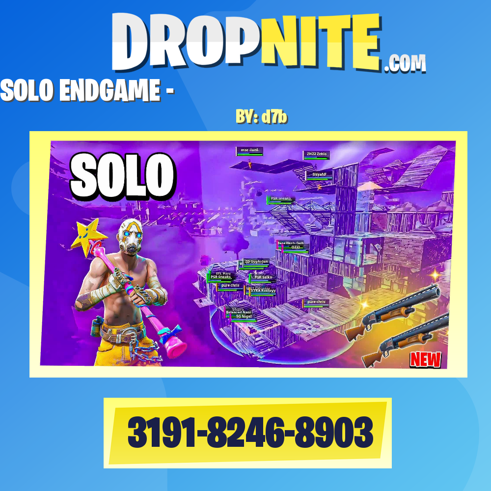 SOLO ENDGAME - الزون الاخير سولو