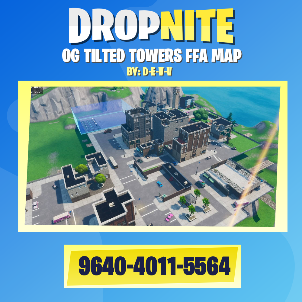 OG TILTED TOWERS FFA MAP
