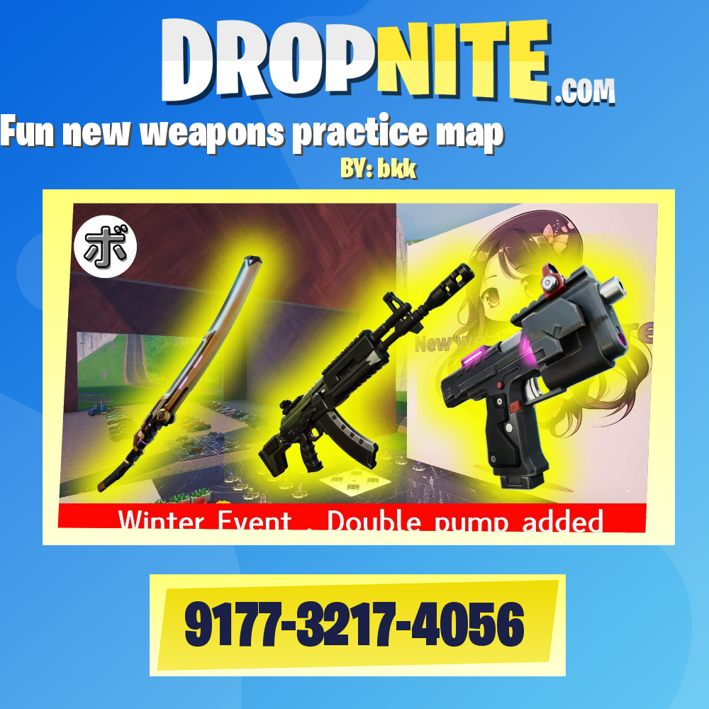 Fun new weapons practice map 楽しい新武器練習マップ