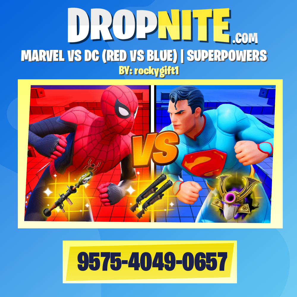 MARVEL VS DC (RED VS BLUE) | SUPERPOWERS