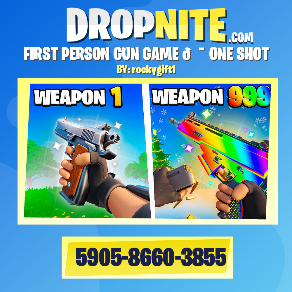 FIRST PERSON GUN GAME 🎯 ONE SHOT