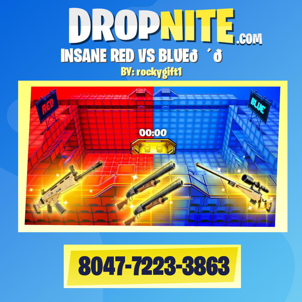 INSANE RED VS BLUE🔴🔵