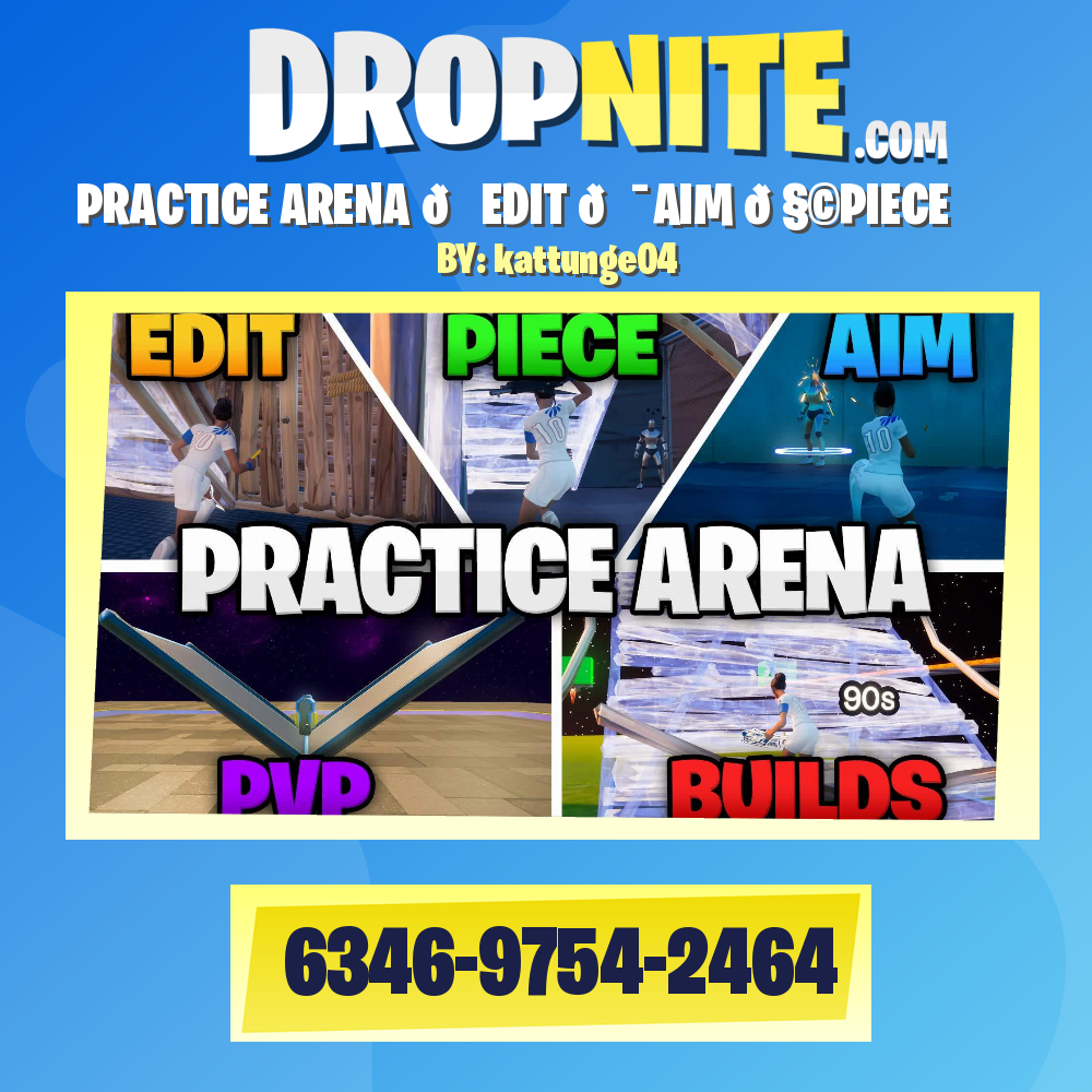 PRACTICE ARENA 📝EDIT 🎯AIM 🧩PIECE