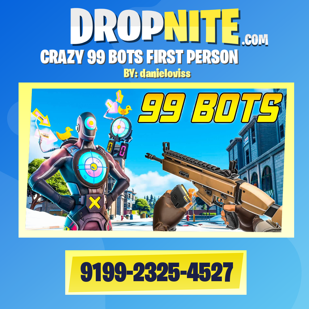 CRAZY 99 BOTS FIRST PERSON⭐