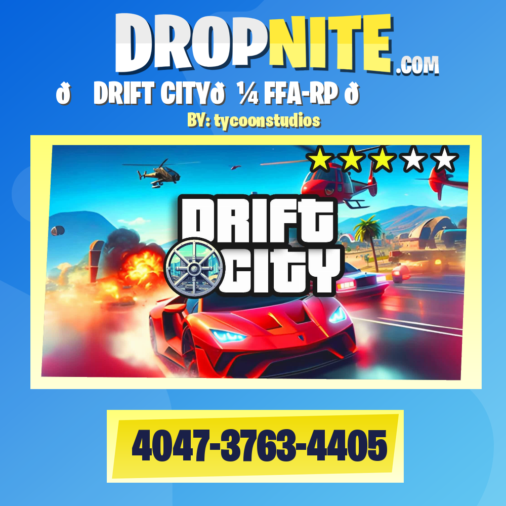 🚁 DRIFT CITY🗼 FFA-RP 💎